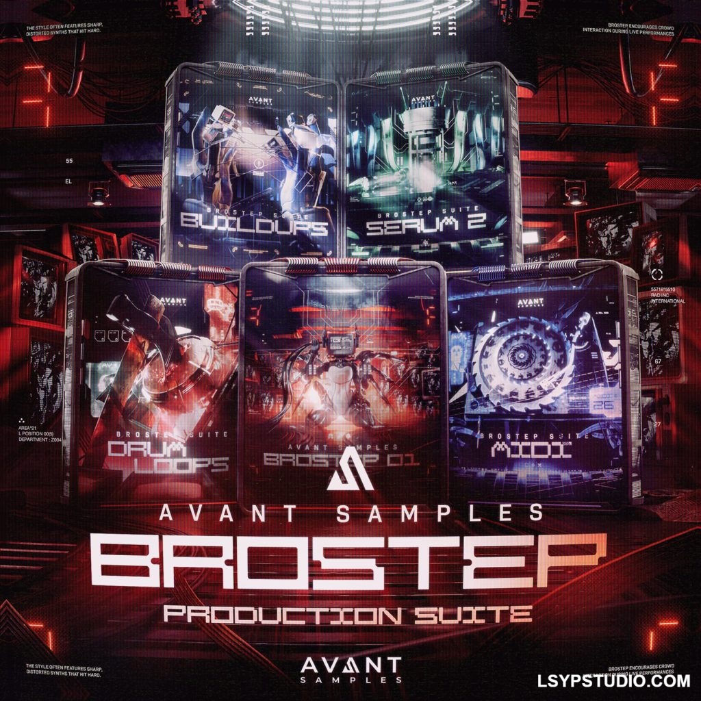 Avant Samples The Avant Brostep Production Suite WAV MiDi Serum Presets Ableton & FL Projects-乐声音频-资源网