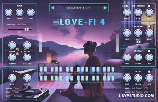 Quiet Music Love-Fi 4 v4.0.0 MacOS-乐声音频-资源网