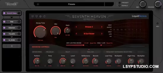 创新的混响处理与托管插件Wide Blue Sound Silencer 1.2.3-乐声音频-资源网