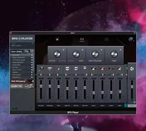 打击乐 BFD Drums BFD Player 1.2.3.1-乐声音频-资源网