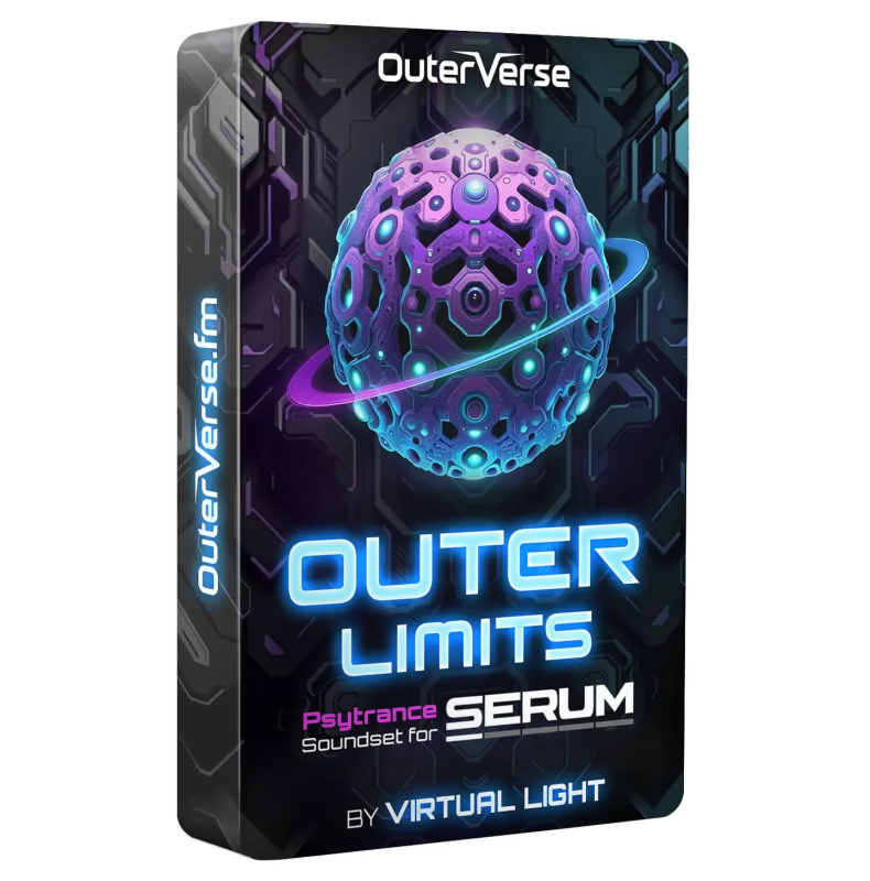 Outerverse Outer Limits Serum Soundset By Virtual Light-乐声音频-资源网