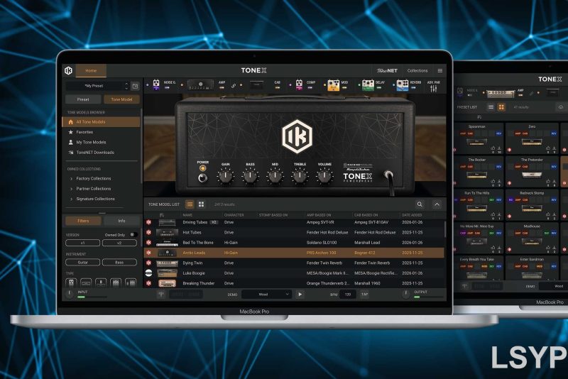 IK Multimedia TONEX MAX 1.11.0 WIN-乐声音频-资源网