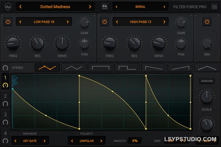 双通道创意滤波器组The Wave Warden Filter Force Pro v1.0.4 [WiN]-乐声音频-资源网
