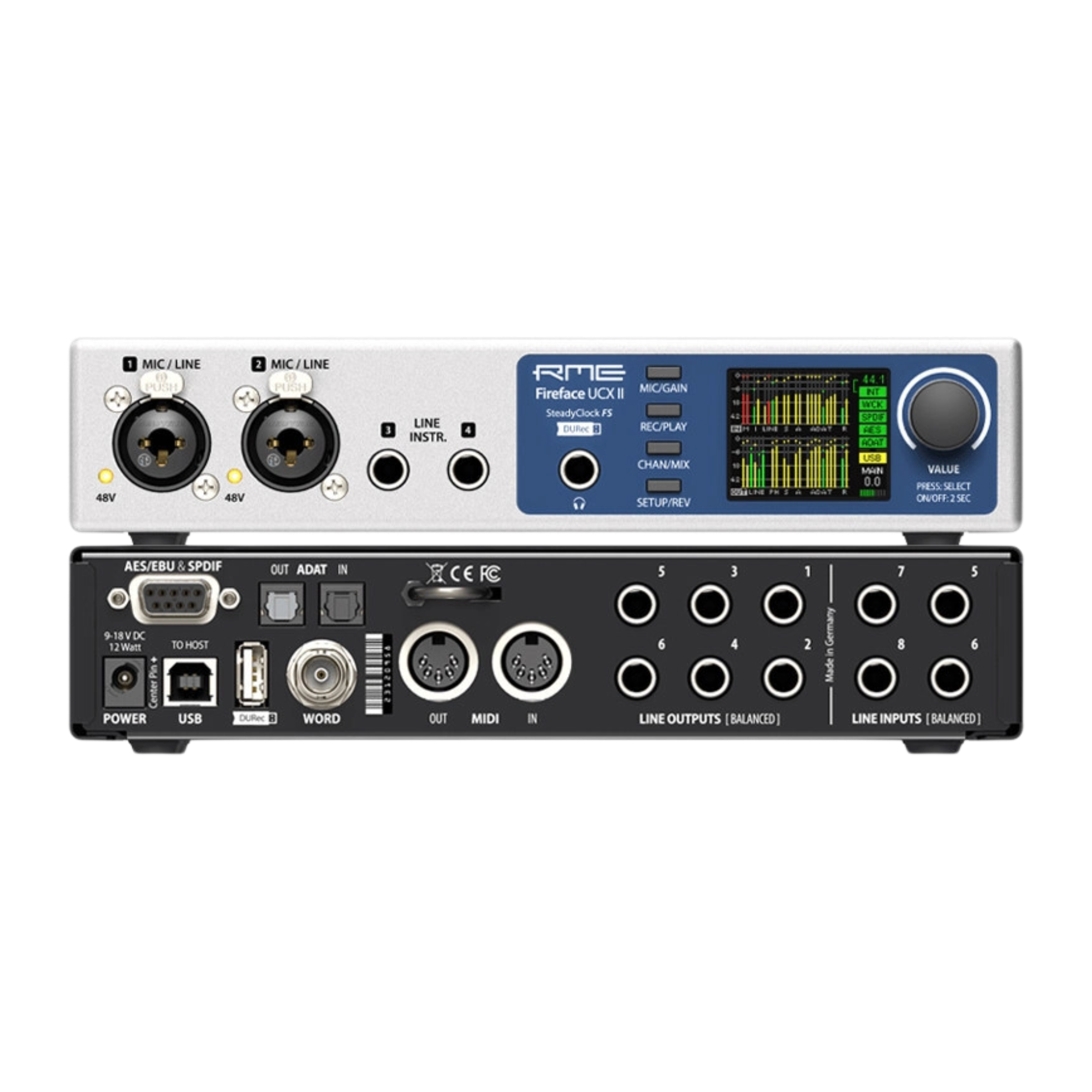 RME Fireface UCX II ucx2声卡设置教程-乐声音频-资源网