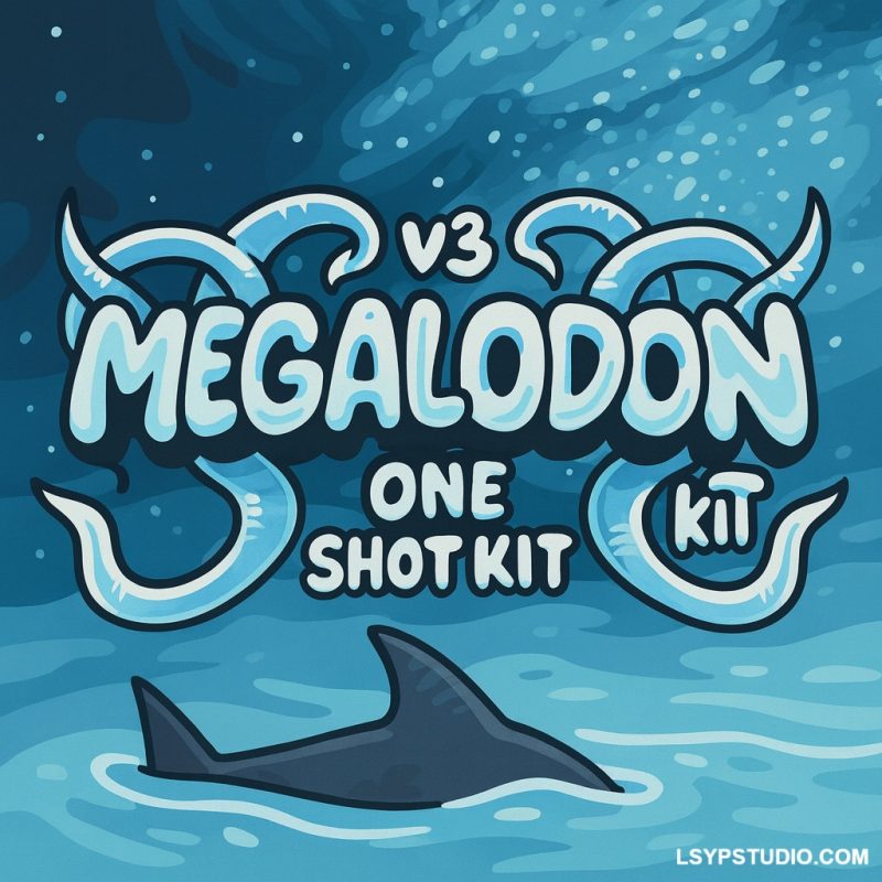 aye.shark Megalodon v3 One Shot Kit WAV MiDi SF2-FANTASTiC-乐声音频-资源网