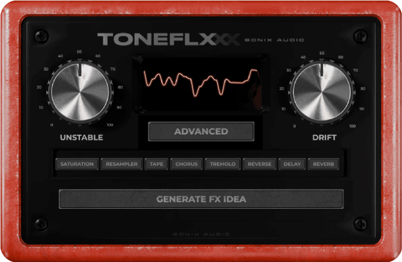 模拟风格效果器插件SoniX Audio TONEFLX v1.0.0 [WiN, MacOSX]-乐声音频-资源网