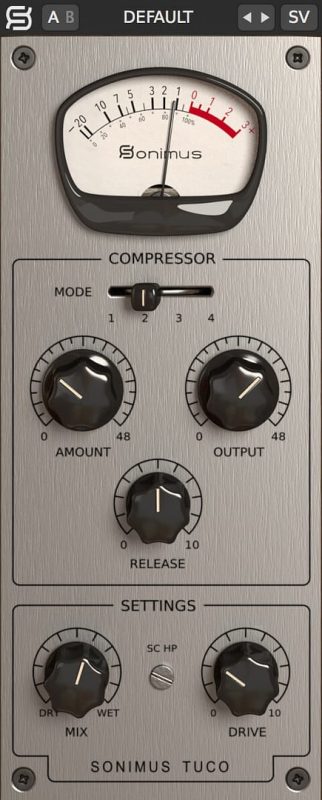 模拟压缩Sonimus TuCo v1.1.1 MacOS-乐声音频-资源网