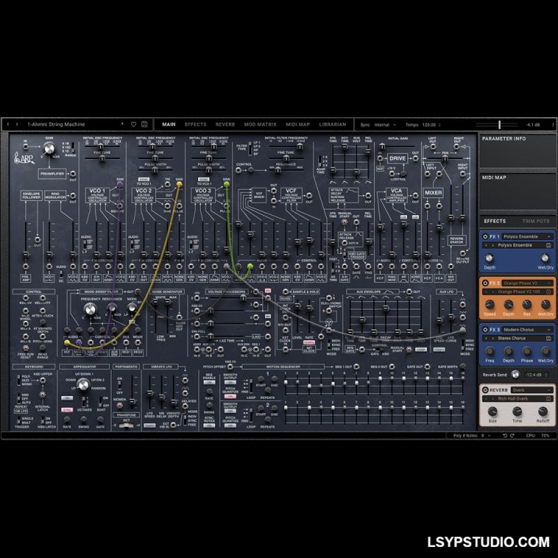 KORG Software ARP 2600 v1.2.2 Mac-乐声音频-资源网