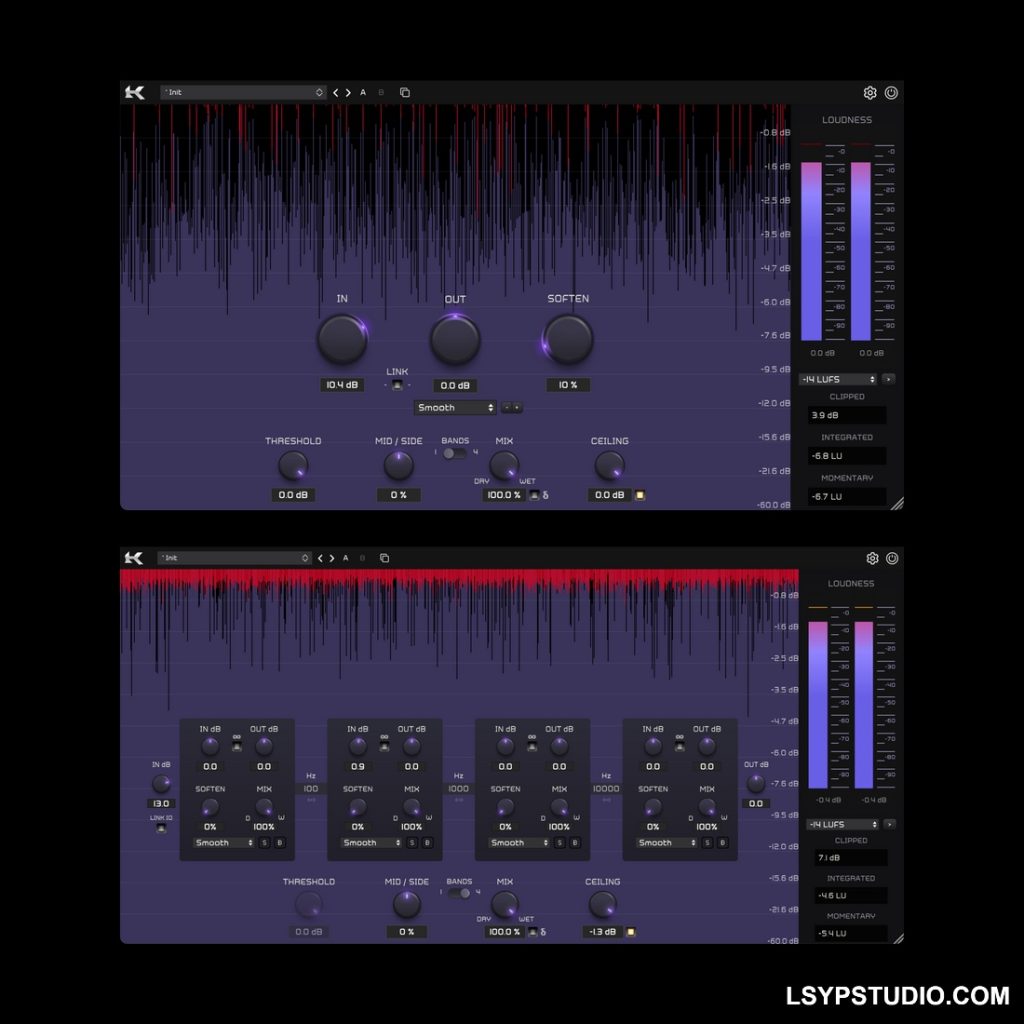 混音和母带处理削波器Kazrog KClip 3 v3.6.7 [WiN, MacOSX, LiNUX]-乐声音频-资源网