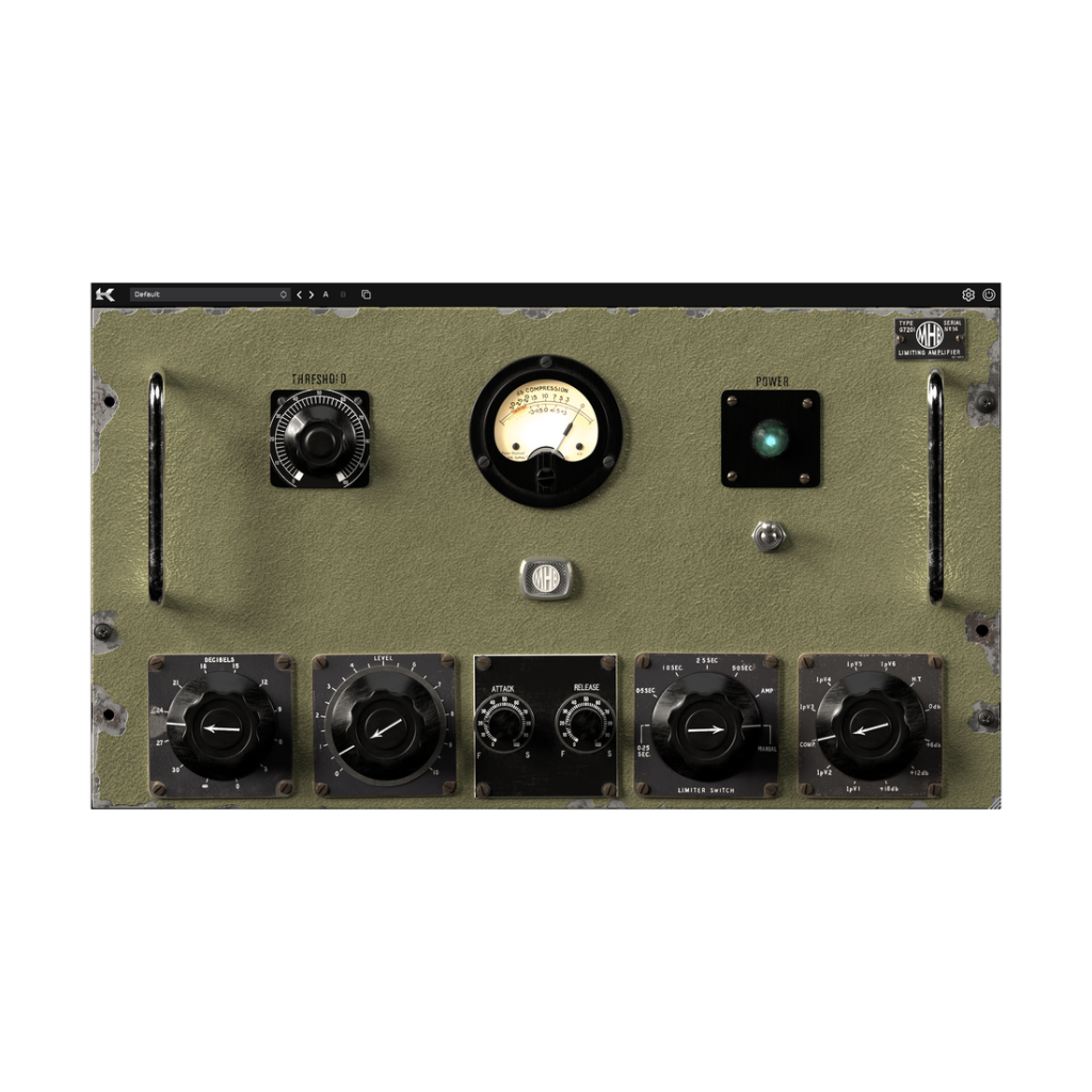 复古电子管压缩/饱和效果Kazrog MHB Green v1.0.3 [WiN, MacOSX, LiNUX]-乐声音频-资源网