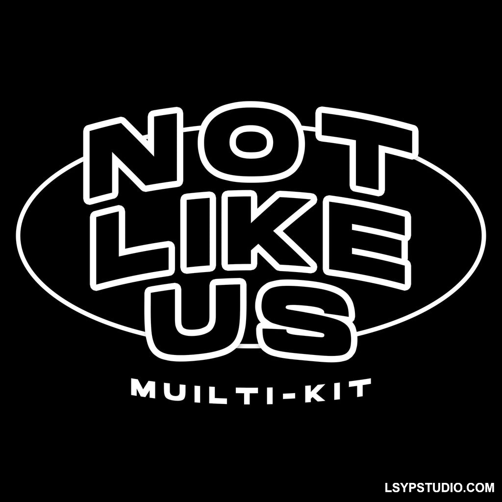 西海岸风格 Bruce Flame Not Like Us West Coast Multi Kit WAV MiDi-FANTASTiC-乐声音频-资源网