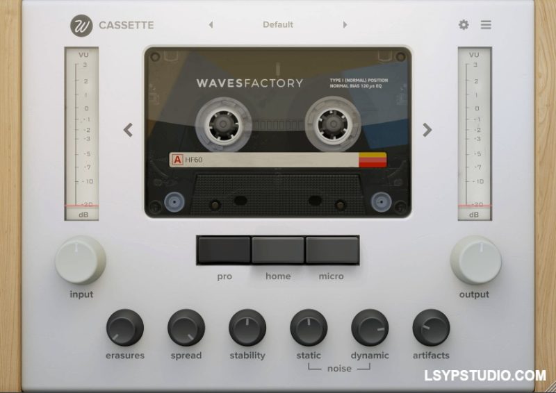 磁带机Wavesfactory Cassette v1.0.7 [WiN]-乐声音频-资源网