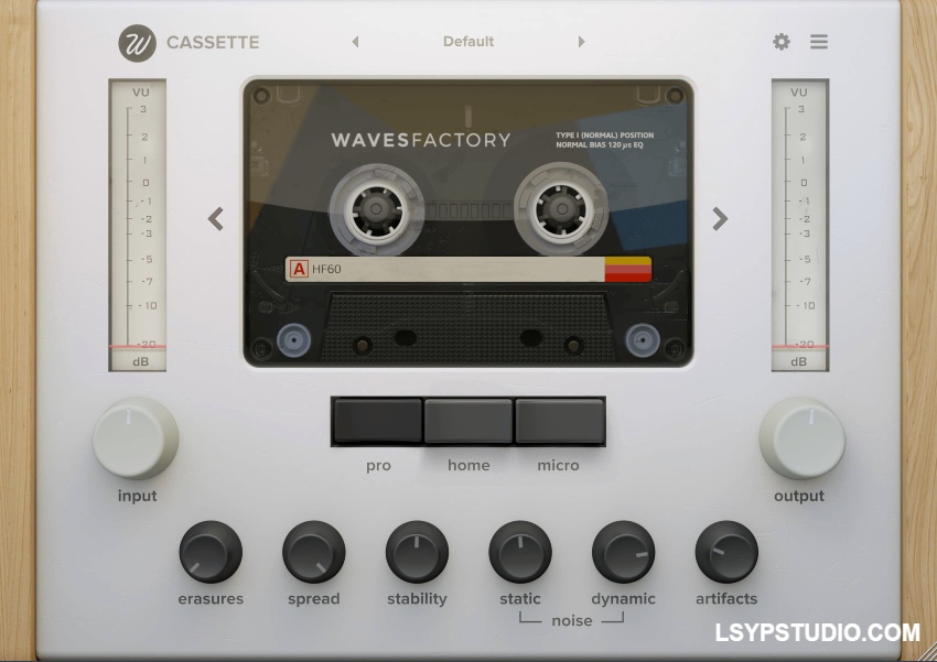 磁带机Wavesfactory Cassette v1.0.7 [WiN]-乐声音频-资源网