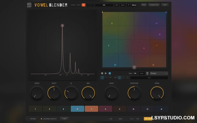 UB DSP Vowel Blender v1.0.0 [WiN]-乐声音频-资源网