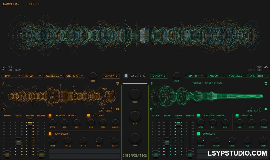 合鼓组、贝斯、合成器、人声和特效Audialab Interloper v1.0.31 [WiN]-乐声音频-资源网
