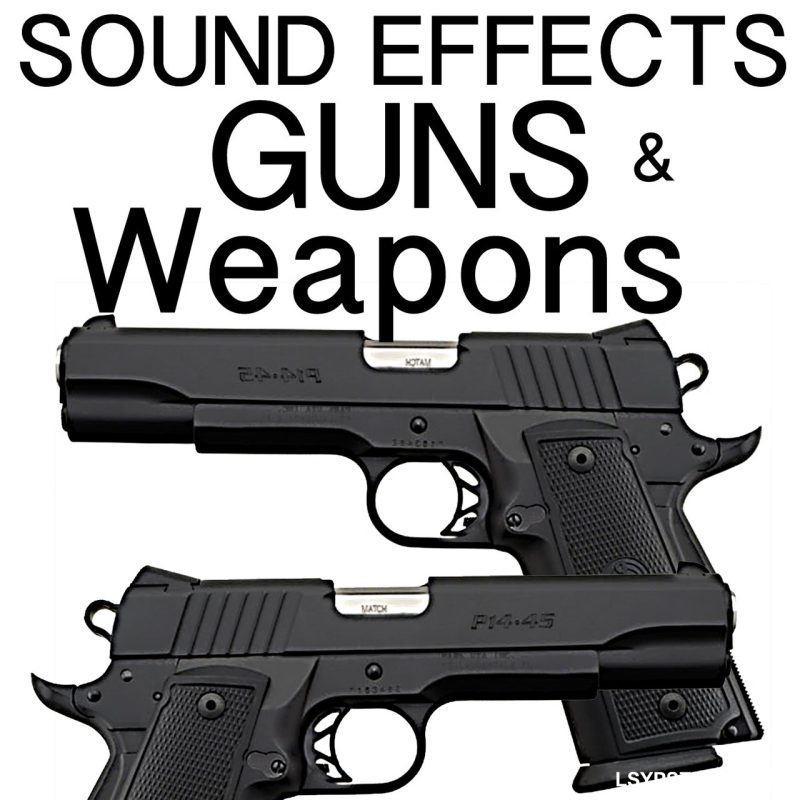 高品质枪声和武器音效的综合库Holy Cow Sound Effects Group Guns and Weapons Sound Effects [FLAC]-乐声音频-资源网