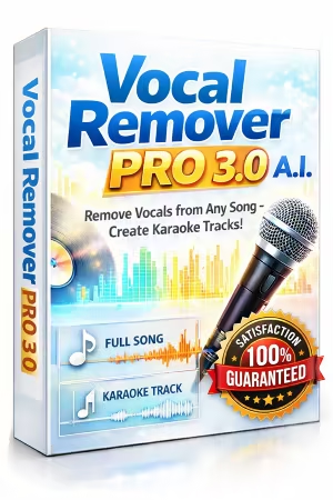 一款专业的人声消除与伴奏制作软件。它利用 AI 技术分析音频文件Vocal Remover Pro 3.0.0 WIN-乐声音频-资源网