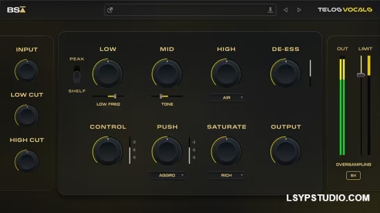 一体化人声混合插件Black Salt Audio Telos Vocals v1.1.8 U2B MacOS-乐声音频-资源网