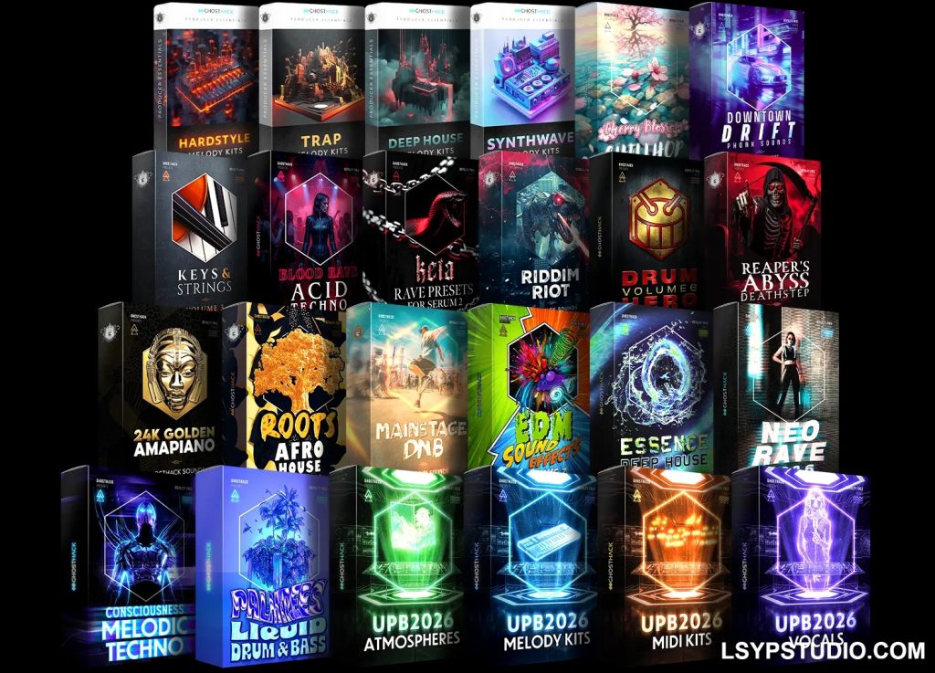 图片[1]-24 个高质量采样包Ghosthack Ultimate Producer Bundle 2026 MULTiFORMAT-乐声音频-资源网