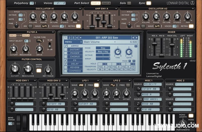 虚拟模拟 VSTi 合成器LennarDigital Sylenth1 v3.075 FIXED [WiN]-乐声音频-资源网