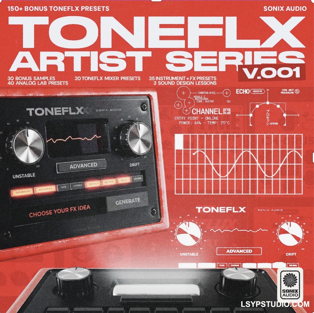 SoniX Audio TONEFLX Artist Series V001 MULTiFORMAT-FANTASTiC-乐声音频-资源网