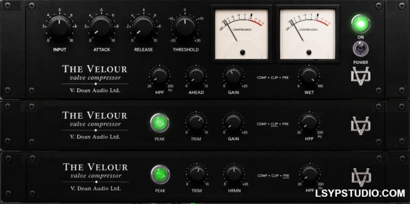 母带压缩器V Doan Velour Compressor v1.01 [Nebula]-乐声音频-资源网