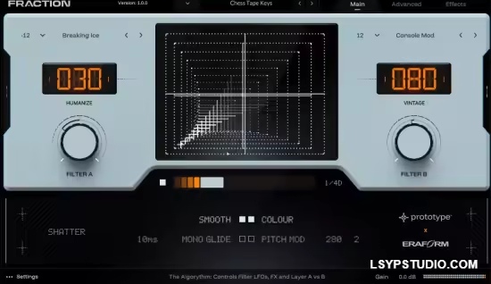 Eraform Audio Fraction 1.1.2 WIN-乐声音频-资源网