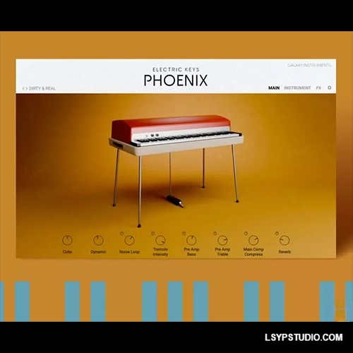珍贵电子钢琴模拟Native Instruments – Electric Keys Phoenix v1.2.1-乐声音频-资源网