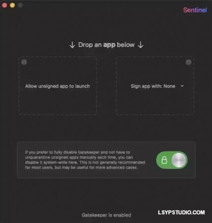 Alin Lupascu Sentinel v3.1.4 [MacOSX] – FREE-乐声音频-资源网
