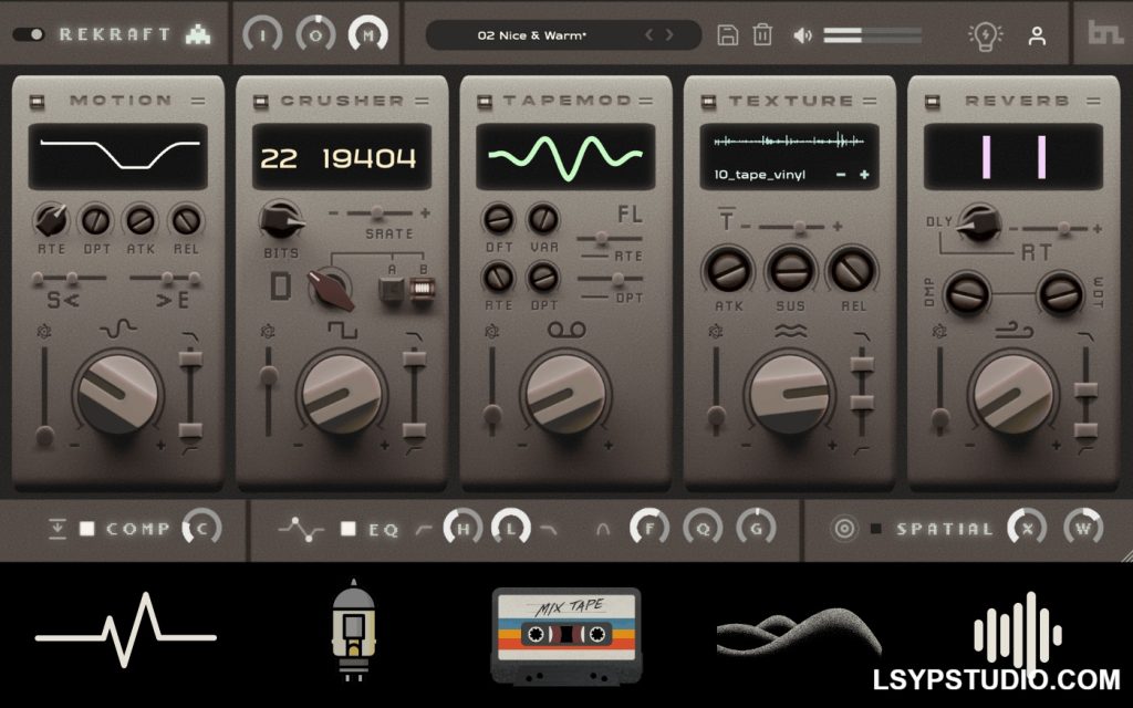 图片[1]-复古染色效果器插件BeatSkillz Rekraft v1.3 MacOS-乐声音频-资源网