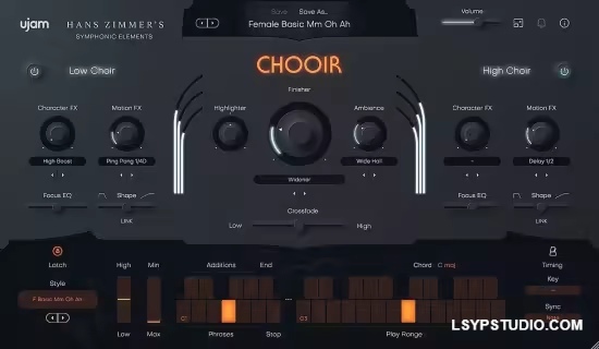 合唱插件uJAM Symphonic Elements CHOOIR v1.3.0 U2B MacOS-乐声音频-资源网