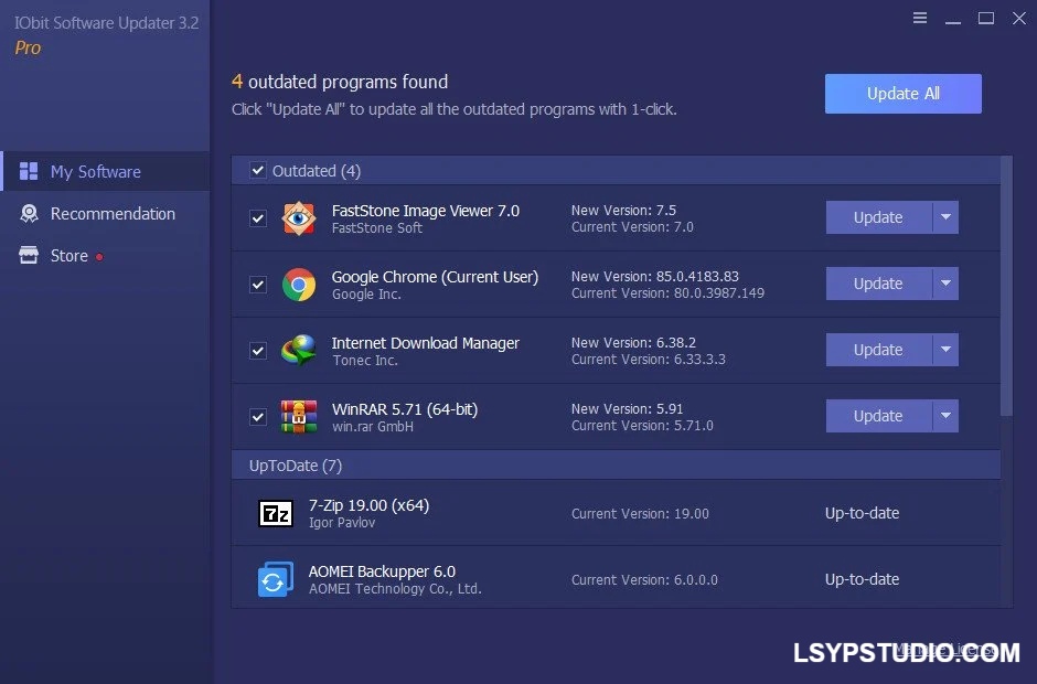 图片[1]-应用程序升级工具IObit Software Updater Pro 8.5.0.17 Multilingual WIN-乐声音频-资源网