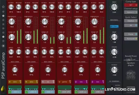 高级动态处理插件PSP auralComp v2.0.0 U2B MacOS-乐声音频-资源网