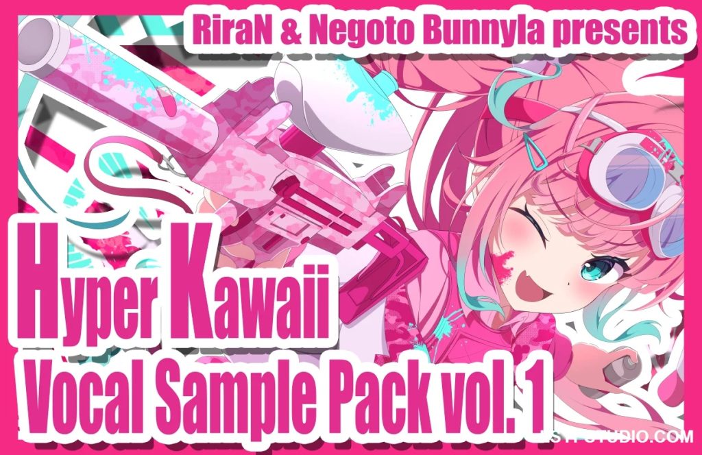 RiraN Hyper Kawaii Vocal Sample Pack Vol.1 WAV MiDi XFER RECORDS SERUM 2-FANTASTiC-乐声音频-资源网