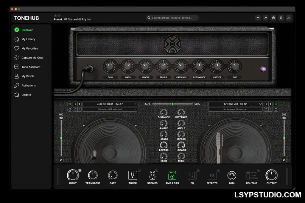 图片[1]-吉他和贝斯音色STL Tones ToneHub v2.8.0.2605 [WiN]-乐声音频-资源网