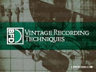 BFD Drums – Vintage Recording Techniques v1.0.0.2-乐声音频-资源网