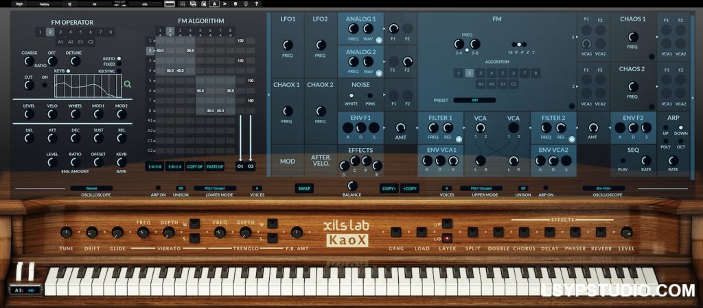 模拟振荡器和滤波器的强化XILS-lab KaoX v1.0.3 [WiN]-乐声音频-资源网