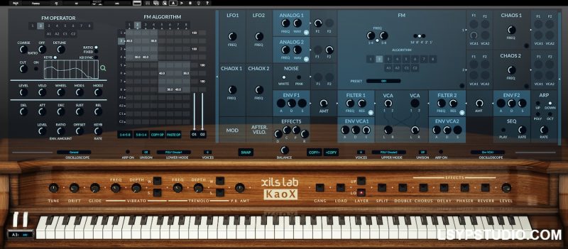 模拟振荡器和滤波器的强化XILS-lab KaoX v1.0.3 [WiN]-乐声音频-资源网
