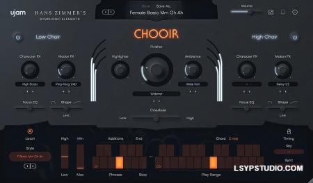 史诗级好莱坞合唱团UJAM Symphonic Elements CHOOIR v1.3.0 [WiN]-乐声音频-资源网
