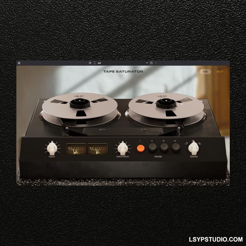 模拟磁带饱和效果的插件AIR Music Technology AIR Tape Saturator v1.0.0.70 [WiN]-乐声音频-资源网