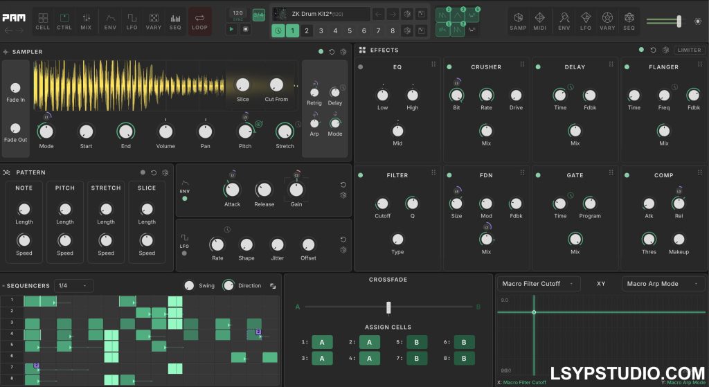 8 单元创意采样器Map Audio PAM v1.4.53 [WiN]-乐声音频-资源网