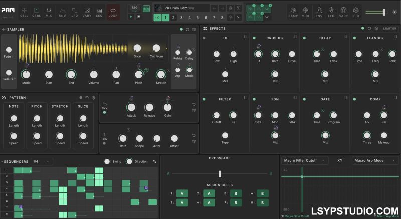 8 单元创意采样器Map Audio PAM v1.4.53 [WiN]-乐声音频-资源网