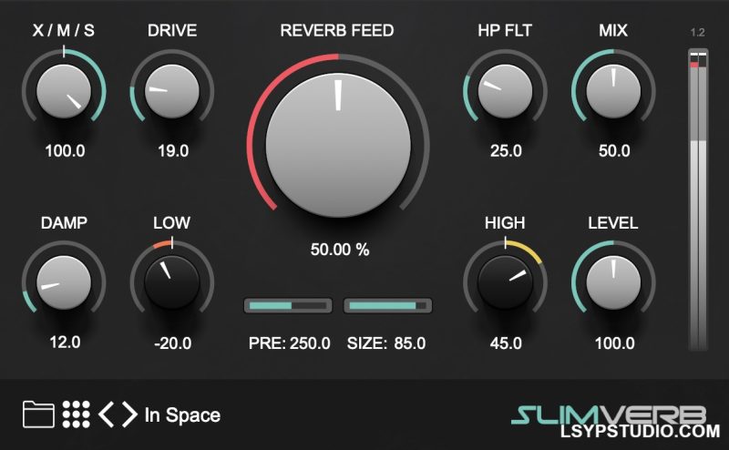 混响效果器2B Played Music SlimVerb v1.1 [WiN]-乐声音频-资源网