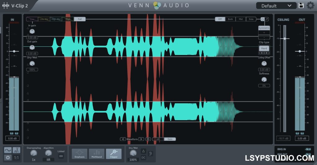多频段饱和Venn Audio V-Clip 2 v1.0.4 [WiN]-乐声音频-资源网