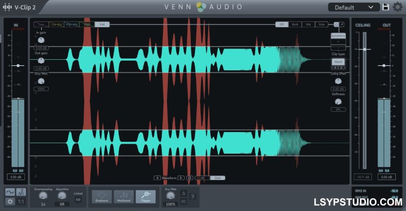 多频段饱和Venn Audio V-Clip 2 v1.0.4 [WiN]-乐声音频-资源网