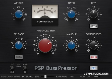 总线处理而优化的压缩器PSPaudioware PSP BussPressor v2.1.0 [WiN]-乐声音频-资源网