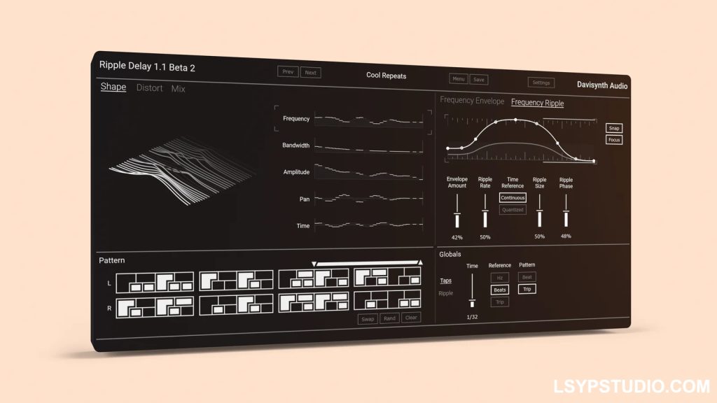 延迟插件Davisynth Audio Ripple Delay Pro v1.0.3 [WiN]-乐声音频-资源网