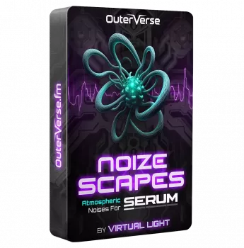 Outerverse Noize Scapes Sampler Library for Serum WAV-乐声音频-资源网