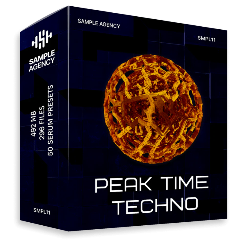 Sample Agency Peak Time Techno WAV MiDi Serum-乐声音频-资源网