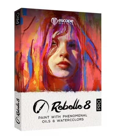 超写实绘画软件Escape Motions Rebelle Pro 8.2.4 x64 Multilingual-乐声音频-资源网